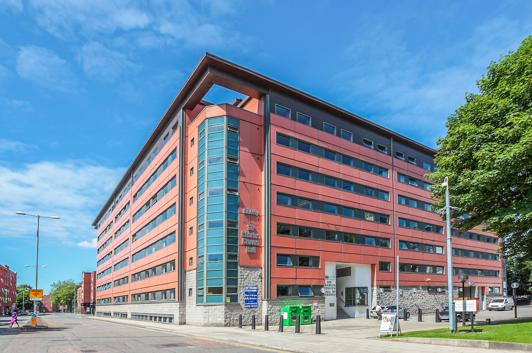  Sir Charles Groves Hall - Manchester, UK (Aluminium Window Repair)  